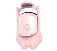 TOGEVAL Adorable Electric Eyelash Curler with Claw Pattern USB Rechargeable Heated Makeup Tool for Curl Lightweight and Non Slip Design Present for Eyelash Enthusiasts