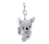 TOGEVAL Adorable Koala Shape Keychain Kangaroo Keyring Sleep Koala Pendant for Backpacks Bags Car Decorations Random Style