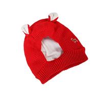 TOGEVAL Adorable Rabbit Ear Knitted Pet Dog Hat Winter Warm Pet Headdress for Dachshund Soft Comfortable Photo Prop