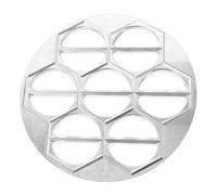 TOGEVAL Aluminum Dumpling Maker Mold Kitchen Essential Convenient Dumpling Press for Easy Homemade with Flat Back for Simple Cleaning and Compact Storage