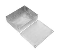 TOGEVAL Aluminum Enclosures Box Stomp Box Case Aluminum Die-cast Housing Simple and Stylish Design Stable Sound Quality Enhances Guitar Effects Pedal Performance for Live Performances