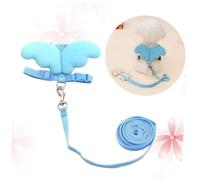 TOGEVAL Angel Design Pet Harness Vest Comfortable Chest Strap for Small Dogs and Cats Lightweight Breathable Blue Xs Pet Vest for Walking and Training