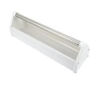 TOGEVAL Anti-spatter Feeding Trough for Pigeon Cage Plastic Long Food Container for Pigeons Chickens Ducks Splash Wear-resistant Outdoor Indoor Use