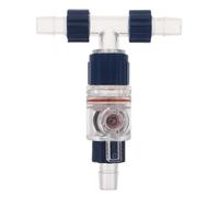 TOGEVAL Aquarium Filter 3-way Quick Release Connector for 20mm Tubing, Fish Tank Hose Adapter with Leak Prevention, Compatible with Canister Filter Inlet and Outlet