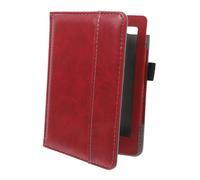 TOGEVAL Artificial Leather E Reader Case for Edition Full Protective Sleeve with Precise Cutouts Scratch Resistant Cover for Daily Use Fit Electronic Book Reader Casing in Wine
