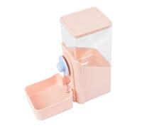 TOGEVAL Automatic Hanging Pet Food Feeder for Rabbits Cats Dogs Square Food Dispenser Bowl with Capacity Stylish Color Cage-mounted Feeder for Hamsters Rats