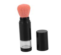 TOGEVAL Automatic Powder Spray Brush Portable Blush and Foundation Brush with Soft Wool Bristles Go Makeup Touch-ups Compact Multifunctional Cosmetic Tool for Travel and Manicure Cleaning
