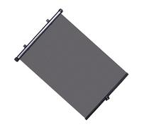 TOGEVAL Automatic Retractable Black Mesh Sunshade Roller Blind for Car Side Window UV Protection Sunscreen Visor with Quick Storage Button Privacy Shield and Heat Blocker for Comfortable