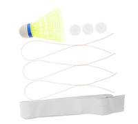 TOGEVAL Badminton Rebound Trainer Adjustable Training Device with Elastic Cord for Practice Continuous Rebound Action for Efficient Skill Improvement
