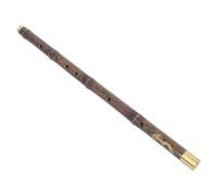 TOGEVAL Bamboo Dizi Flute c Key Traditional Chinese Musical Instrument for Beginners Student Practice Dragon Phoenix Design Ethnic Bamboo Flute for Boys and Girls Learning and Exams