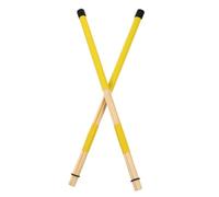 TOGEVAL Bamboo Drum Brushes for Drum Sets, Practical Non-skid Design Wooden Percussion Instrument Drumsticks, Simple Comfortable Style for Jazz and Acoustic Music