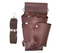 TOGEVAL Barber Tool Belt Bag Scissor Holder Tool Organizer Waist Bag for Hair Dressing for Grooming Sessions