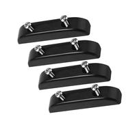 TOGEVAL Bass Guitar Thumb Rest with Screws Black Bass Thumb Stand for Support Compact and Lightweight Bassist Accessory for Correct Playing Position and Extended Comfort