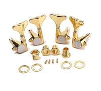 TOGEVAL Bass Tuning Machine Head Rl Tuning Pegs Ibanez Compatible Heavy Duty Internal Gear