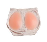 TOGEVAL Beige Silicone Butt Lifter Panties with Padded Hip Enhancer for Women, Strengthen Flat Buttocks and Improve Sagging Buttocks, Comfortable Shapewear for Office Workers and Students