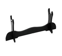 TOGEVAL Black Acrylic Sword Display Stand Decorative Holder for Martial Arts Swords Desktop Ornament for Home Collection and Retail Showcase