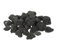 TOGEVAL Black Lava Rock Aromatherapy Stone 2-3cm 500g Natural Material Effective Aroma Expansion Fish Tank Decor Suitable for Aquarium and Gardening