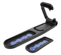 TOGEVAL Blue Bike Wall Mount Hook Garage Rack for Indoor Bicycle Storage Holds Up to Fits Road and Mountain Bikes Space-saving Wall Stand for Organized Living Areas