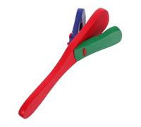 TOGEVAL Boy Girl's Castanet Musical Instruments Wooden Hand Clapper Toys for Music Classes for Toddlers Music Lovers
