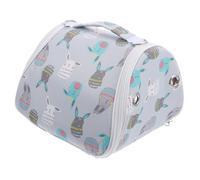 TOGEVAL Breathable Hamster Carrier Bag Portable Pet Outdoor Tote for Small Animals with Shoulder Strap Convenient Travel Sling for Hiking Shopping Cycling