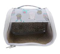 TOGEVAL Breathable Hamster Outgoing Bag Portable Pet Carrier for Small Animals Chinchilla Squirrel Travel Shoulder Tote with Detachable Design Easy to Clean and Comfortable