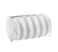 TOGEVAL Breathable Mesh Shoes Washing Bag with Zipper Large Cylinder Laundry Organizer for Travel Men and Women Shoe Storage Quick-Dry Laundry Mesh Pouch to Separate Clean and Dirty