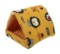 TOGEVAL Cage Hamster House Warm and Comfortable Hideout for Small Pets for Hamsters Rats and Chinchillas Made from Safe Materials Breathable Design