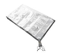 TOGEVAL Camping Mat Double-sided Aluminum Foil Insulated Sleeping Pad Tent Ground Sandproof Thermal Reflective Mat for Outdoor Picnic Beach Hiking