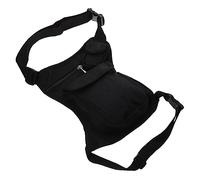 TOGEVAL Canvas Drop Leg Bag Wear Resistant Thigh Pouch for Outdoor Sports Travel Hiking Unisex Waist Fanny Pack Straps for Active Use