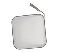 TOGEVAL Capacity CD DVD Storage Case Portable Plastic Disc Holder Bag Zipper Closure Car Use Plastic CD Storage Holder for Home and Office