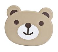 TOGEVAL Car Bear Meal Plate Car Seat Tray Back Food Tray Animal Table Holder Plastic