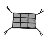 TOGEVAL Car Ceiling Storage Net with Reinforced Mesh Roof Cargo Organizer for Trucks and Cars Multi Functional Ceiling Cargo Net for Umbrellas Bottles Phones and Items