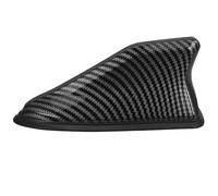 TOGEVAL Carbon Fiber Shark Fin Antenna Cover Car Rear Roof Decor Replacement Car Roof Ornament Stylish Automotive Decoration Easy Installation