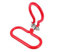 TOGEVAL Carboy Handle for Household Glass Barrel, Red Manganese Steel Bottle Carrying Handle with Easy Lifting and Portable Design, for Home Brewing and Wine Making