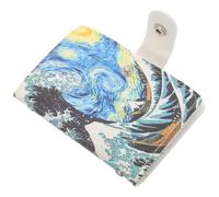 TOGEVAL Card Holder Credit Card Wallet Stylish Pu Leather with Multi-Card Slots Lightweight and Sturdy Suitable for Business for Nurses and Government Officials