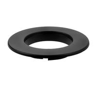 TOGEVAL Cast Iron Fireplace Flue Wall Sleeve Cover for Exhaust Pipe Hole High Temperature Resistant Decorative Collar for Woodburning Stove Easy Installation Vintage Style Indoor Wall