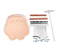 TOGEVAL Cat's Paw Thumb Piano Key Kalimba DIY Finger Piano Kit Musical Instrument for Beginners Boys and Girls Classroom Christmas Birthday