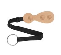 TOGEVAL Cello Slip Mat Nonslip Pads Adjustable Strap for Endpin Anchor Holder Wood Material for Practice and Performance