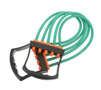 TOGEVAL Chest Expander Exercise Handle Grip, Tpe Pulling Strap, Green, Ergonomic Non-slip Handle, Bodybuilding and Rehabilitation for Athletes and Seniors