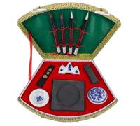 TOGEVAL Chinese Calligraphy Four Treasures Kit Brush Set, for Beginners