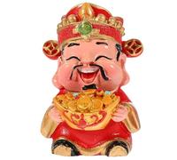 TOGEVAL Chinese Style Car Ornaments Feng Shui Decor Home Large Lucky Statues Indoor Luck Charm Decoration Wealth Statue Chinese New Year Desktop Ornaments