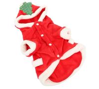 TOGEVAL Christmas Dog Coat Five- Design Comfortable Pet Outfit for Winter for Holiday Parties and Photos Unique Xmas Dog Clothing