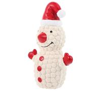 TOGEVAL Christmas Latex Squeaky Dog for Training and Travel Activities, Interactive Design, Easy to Store, Pet Chew for Dogs during Festive Season