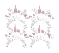 TOGEVAL Colorful Happy Birthday Confetti Table Scatter Party Decoration for Carnival Shower Easy Cleanup Multipurpose Table Centerpiece Enhancer