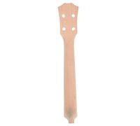 TOGEVAL Concert Ukulele Neck 26-inch Wooden Replacement Neck for Ukulele Diy Handwork Classical Style Fingerboard Accessory for Musical Instrument Maintenance