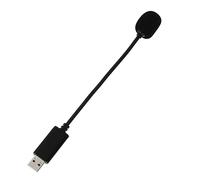 TOGEVAL Conference Mic 2-core Shielded USB Plug Desktop Microphone Metal Abs Build Not Easy to Deform Plug and Play Directional Mic for Performances and Meetings