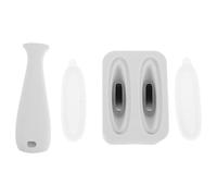 TOGEVAL Cooling Silicone Ice Facial Roller with Eye Massager Portable Reusable Ice Compress for Puffiness Reduction and Skin Tightening Targeted Under-Eye Care for Men and Women