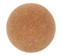 TOGEVAL Cork Yoga Massage Ball 100mm Small Hand Massager for Deep Tissue Therapy Muscle Trigger Point Release Wellness Tool for Body and Foot Relaxation
