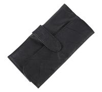 TOGEVAL Cosmetic Bag Brush Rolling Case for Makeup Brushes Portable Travel Makeup Organizer with 12 Elastic Pockets PU Leather Elegant Light Luxury Design for Women Home Use and-The-Go