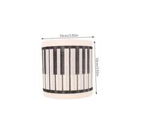 TOGEVAL Creative Piano Pattern Toilet Paper Roll Safe Non-Toxic Bathroom Tissue for Music Lovers Gentle Skin-Friendly Paper Unique Decorative Toilet Tissues Gift for Home Use